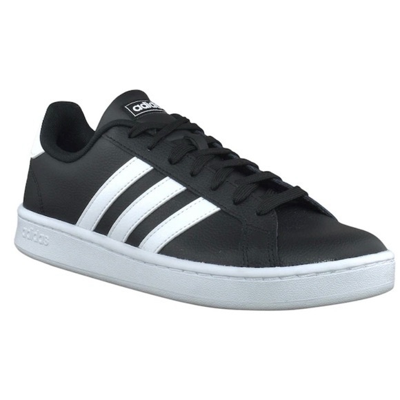 Mens Adidas Court Shoe sz 9.5 - Picture 1 of 6